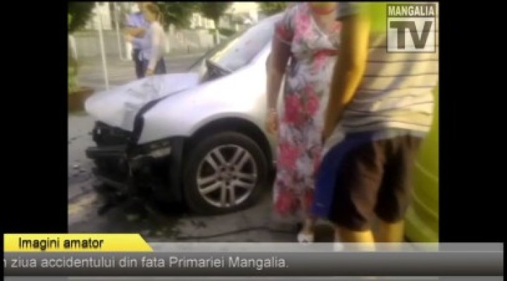 Accident rutier la Mangalia - video